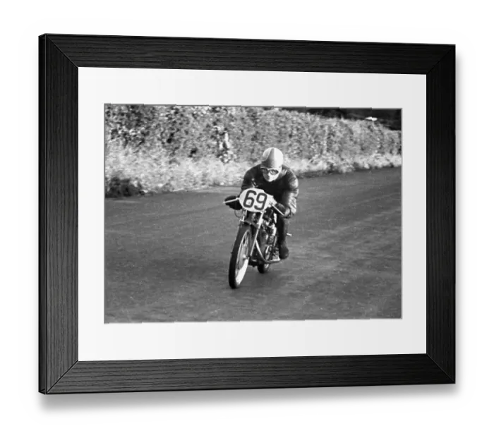 Framed Print : Harold Clark MV 1953 Ultra Lightweight TT Framed Print : Harold Clark MV 1953 Ultra Lightweight TT