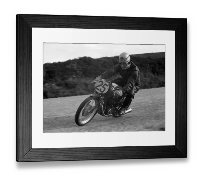 Framed Print : Frank Cope MV 1954 Ultra Lightweight TT Framed Print : Frank Cope MV 1954 Ultra Lightweight TT