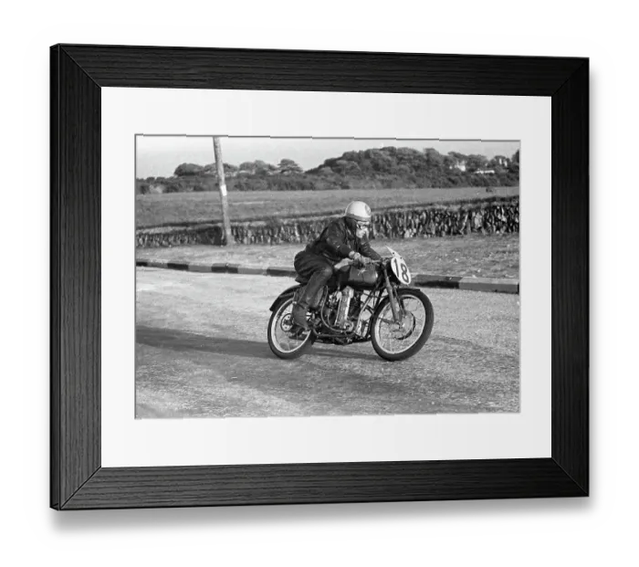 Framed Print : Ivor Lloyd MV 1954 Ultra Lightweight TT Framed Print : Ivor Lloyd MV 1954 Ultra Lightweight TT
