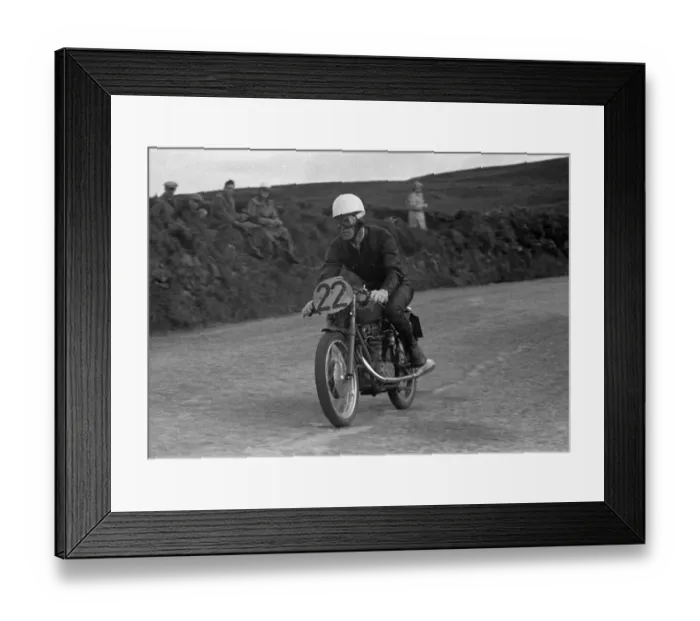 Framed Print : Bill Webster MV 1954 Ultra Lightweight TT Framed Print : Bill Webster MV 1954 Ultra Lightweight TT