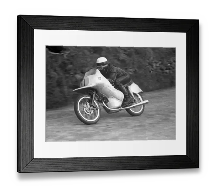 Framed Print : Hans Baltisberger NSU 1954 Ultra Lightweight TT Framed Print : Hans Baltisberger NSU 1954 Ultra Lightweight TT