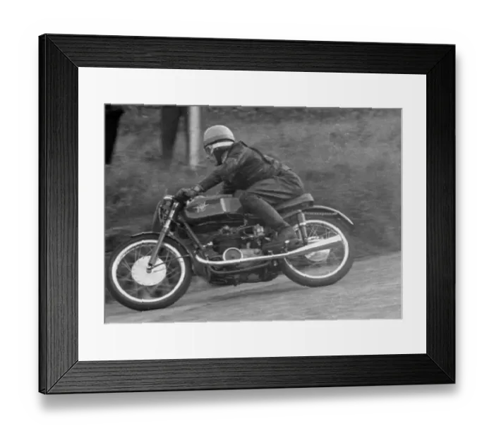 Framed Print : Ivor Lloyd MV 1954 Ultra Lightweight TT Framed Print : Ivor Lloyd MV 1954 Ultra Lightweight TT