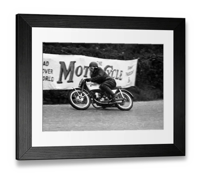 Framed Print : Douglas Bell EMC 1953 Ultra Lightweight TT Framed Print : Douglas Bell EMC 1953 Ultra Lightweight TT