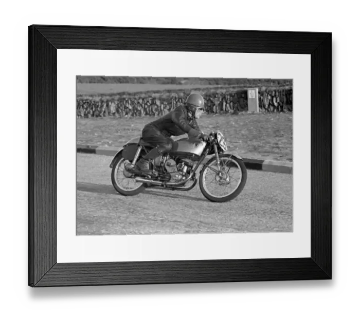 Framed Print : Bert Fruin EMC Puch 1954 Ultra Lightweight TT Framed Print : Bert Fruin EMC Puch 1954 Ultra Lightweight TT