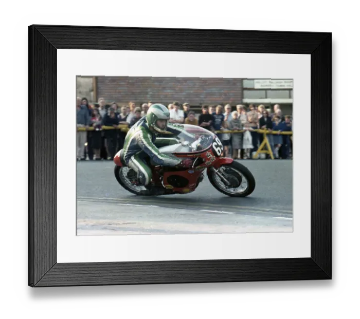Framed Print : Alan Cathcart Harley Davidson 1978 Formula Three TT Framed Print : Alan Cathcart Harley Davidson 1978 Formula Three TT