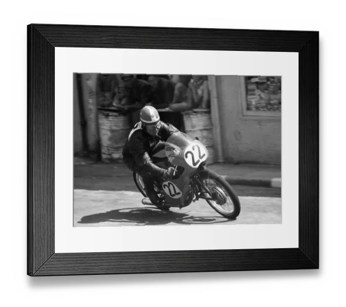 Framed Print : Len Harfield LCH 1959 Ultra Lightweight TT Framed Print : Len Harfield LCH 1959 Ultra Lightweight TT