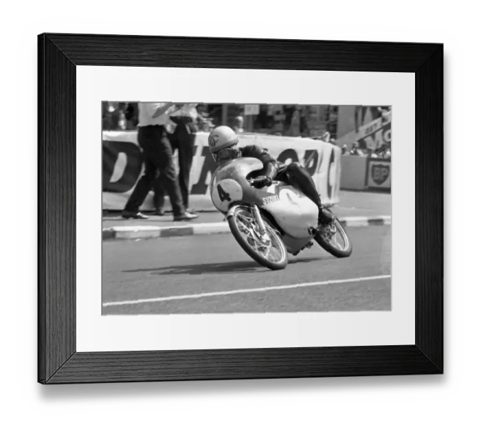 Framed Print : Yoshimi Katayama Suzuki 1967 50cc TT Framed Print : Yoshimi Katayama Suzuki 1967 50cc TT