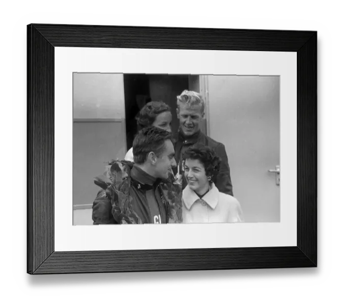 Framed Print : Keith Campbell Keith Bryen 1957 Junior Ulster Grand Prix Framed Print : Keith Campbell Keith Bryen 1957 Junior Ulster Grand Prix
