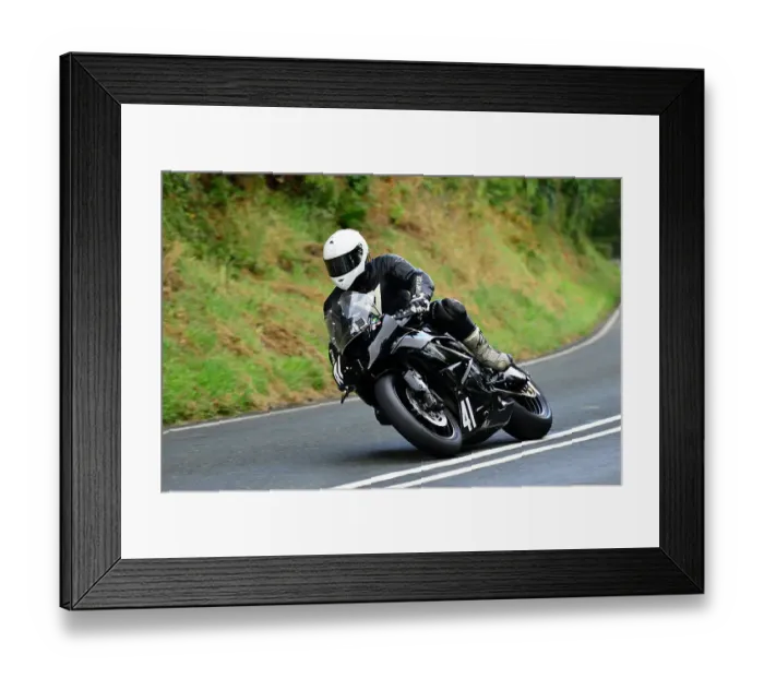 Framed Print : Louis O'Regan Yamaha 2014 Junior Manx Grand Prix Framed Print : Louis O'Regan Yamaha 2014 Junior Manx Grand Prix