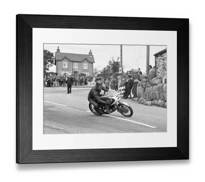 Framed Print : Tony Wall (Greeves) 1966 Southern 100 Framed Print : Tony Wall (Greeves) 1966 Southern 100