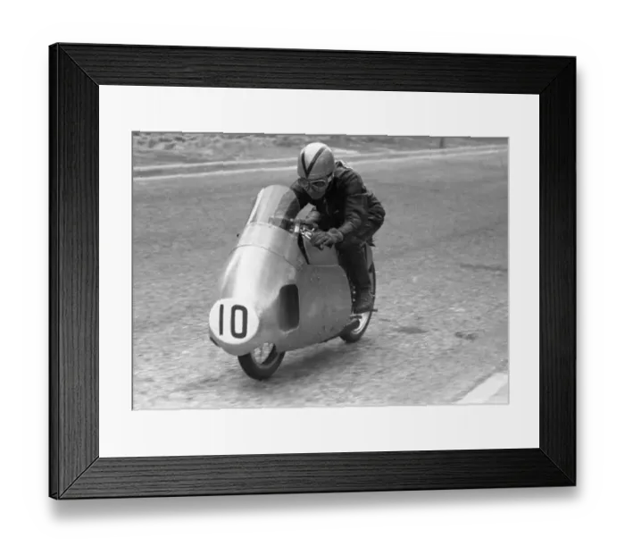 Framed Print : Jim Dakin EMC 1957 Ultra Lightweight TT Framed Print : Jim Dakin EMC 1957 Ultra Lightweight TT