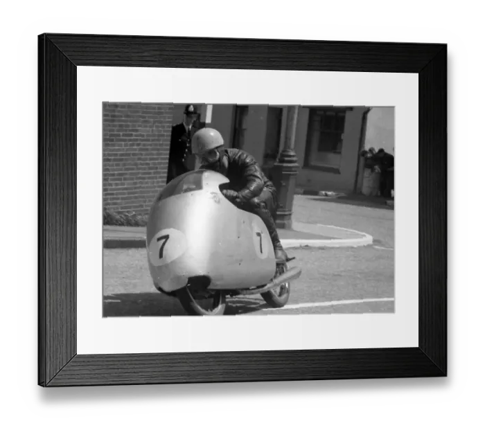 Framed Print : Carlo Ubbiali MV 1956 Ultra Lightweight TT Framed Print : Carlo Ubbiali MV 1956 Ultra Lightweight TT