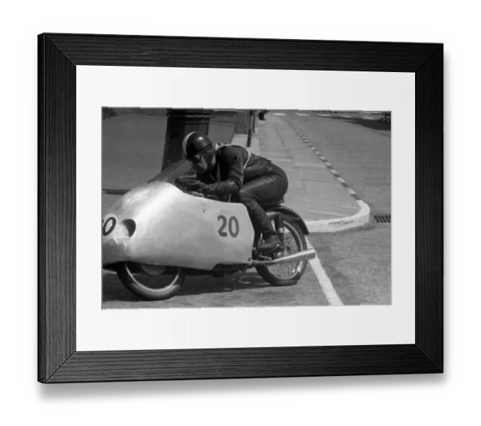 Framed Print : Jack Hogan MV 1956 Ultra Lightweight TT Framed Print : Jack Hogan MV 1956 Ultra Lightweight TT