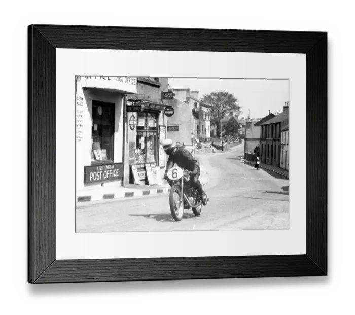 Framed Print : Frank Fox MV 1956 Ultra Lightweight TT Framed Print : Frank Fox MV 1956 Ultra Lightweight TT