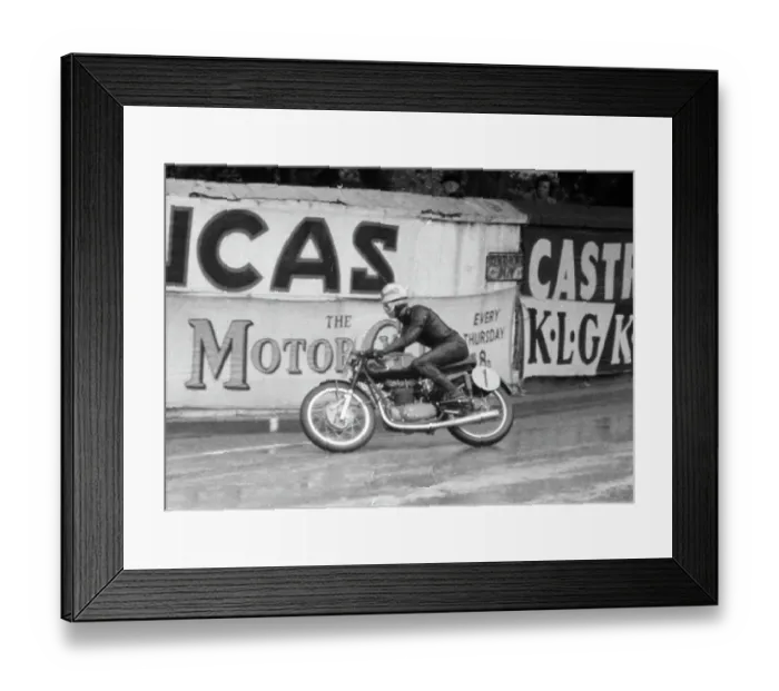 Framed Print : Dave Chadwick MV 1956 Lightweight TT Framed Print : Dave Chadwick MV 1956 Lightweight TT