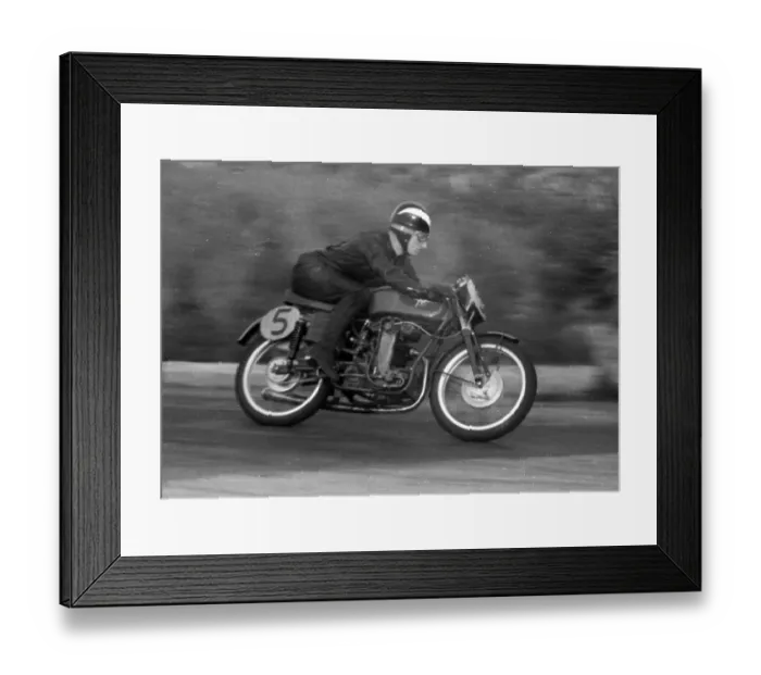 Framed Print : Arthur Wheeler MV 1956 Ultra Lightweight TT Framed Print : Arthur Wheeler MV 1956 Ultra Lightweight TT