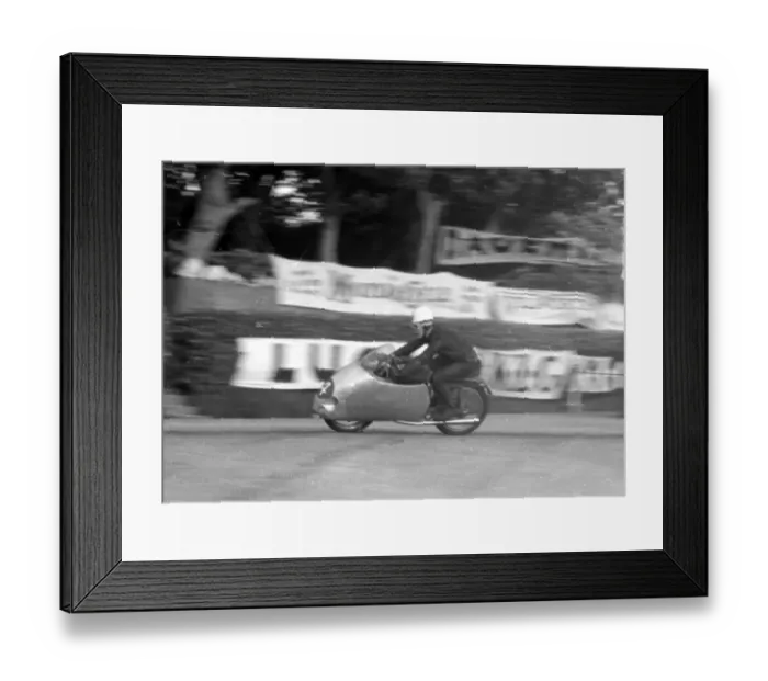 Framed Print : Mike O'Rourke MV. 1956 Lightweight TT Framed Print : Mike O'Rourke MV. 1956 Lightweight TT