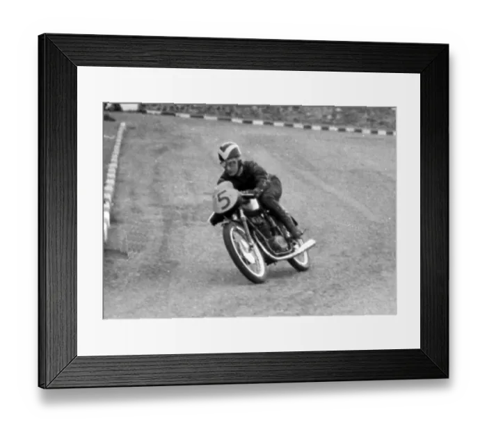 Framed Print : Arthur Wheeler MV 1956 Ultra Lightweight TT Framed Print : Arthur Wheeler MV 1956 Ultra Lightweight TT