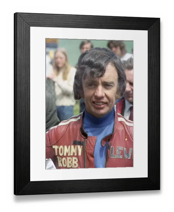 Framed Print : Tommy Robb (Yamaha) 1973 Ultra Lightweight TT Framed Print : Tommy Robb (Yamaha) 1973 Ultra Lightweight TT