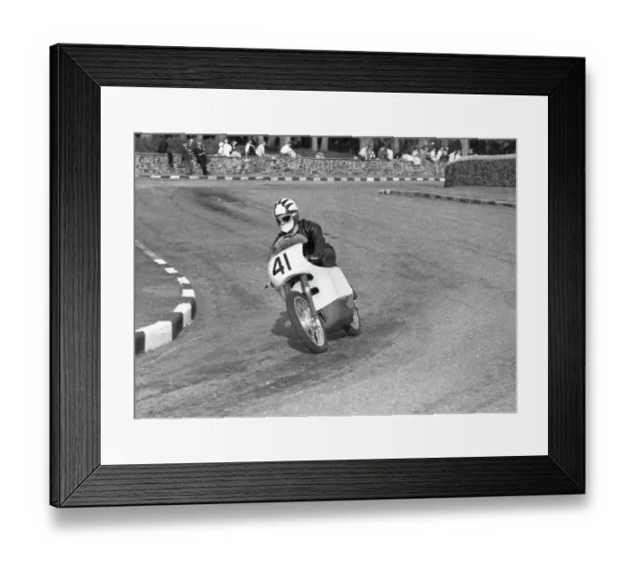 Framed Print : Irish ace Tommy Robb (Ducati) at Nursery Bends; 1959 Ultra Lightweight TT Framed Print : Irish ace Tommy Robb (Ducati) at Nursery Bends; 1959 Ultra Lightweight TT