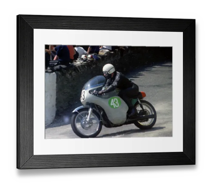 Framed Print : Roy Boughey (Honda) at Governor's Bridge Framed Print : Roy Boughey (Honda) at Governor's Bridge
