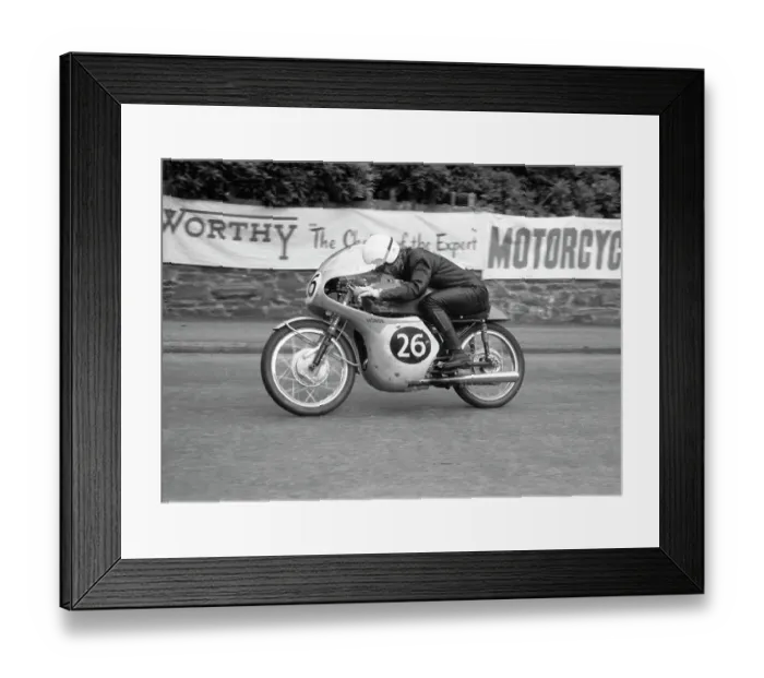 Framed Print : Japan's Moto Kitano (Honda) leaving Governor's Bridge Framed Print : Japan's Moto Kitano (Honda) leaving Governor's Bridge