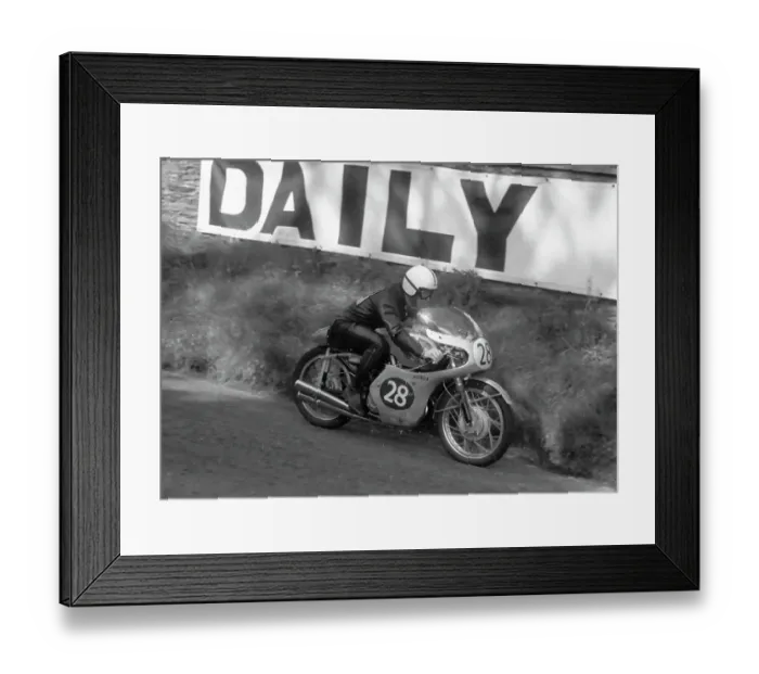 Framed Print : Japan's Moto Kitano (Honda) at Governor's Bridge Framed Print : Japan's Moto Kitano (Honda) at Governor's Bridge