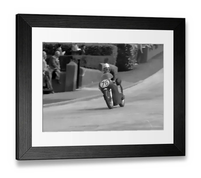 Framed Print : Derek Russell (Norton) on Bray Hill Framed Print : Derek Russell (Norton) on Bray Hill