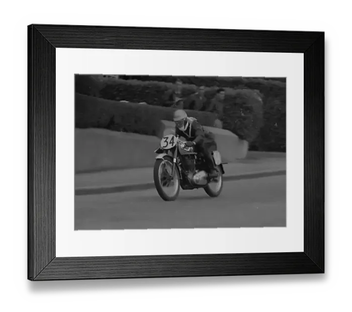 Framed Print : Philip Palmer (BSA) on Bray Hill Framed Print : Philip Palmer (BSA) on Bray Hill
