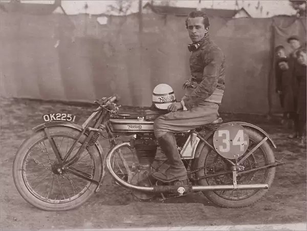 The first ohv TT Norton