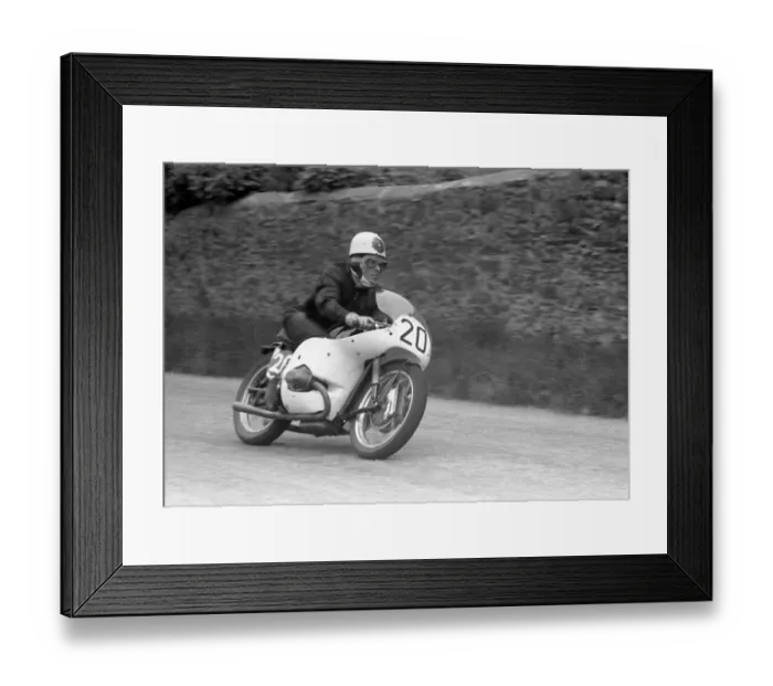 Framed Print : Geof Duke (BMW) 1958 Senior TT Framed Print : Geof Duke (BMW) 1958 Senior TT