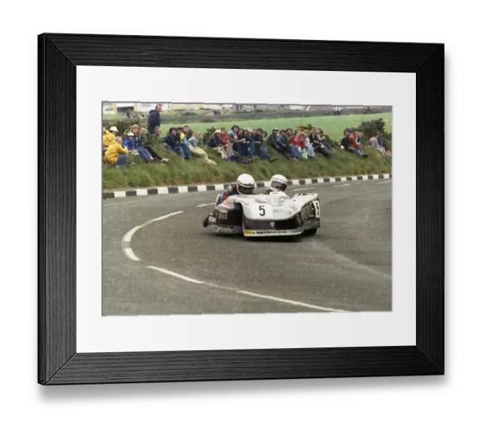 Framed Print : The innovative Rolf Biland