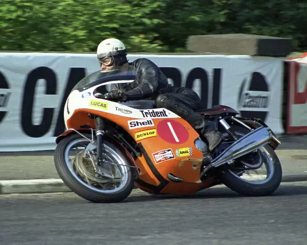 Malcolm Uphill and the Triumph Trident: 1970 Production TT