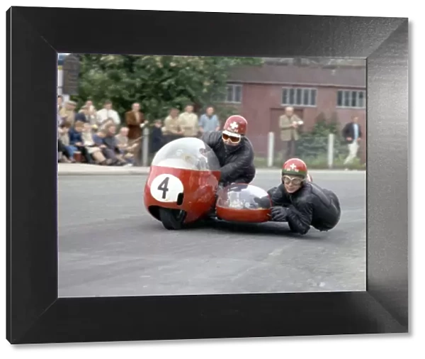 Anglo-Swiss co-operation: 1965 Sidecar TT