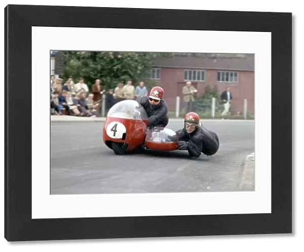 Anglo-Swiss co-operation: 1965 Sidecar TT