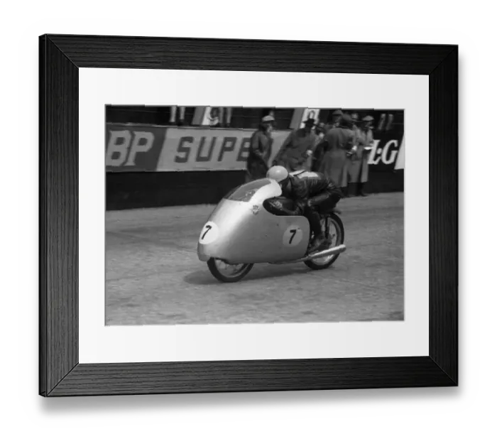 Framed Print : Carlo Ubbiali (MV) Ultra Lightweight TT Framed Print : Carlo Ubbiali (MV) Ultra Lightweight TT