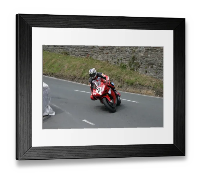 Framed Print : Hat-trick man: John McGuinness 2004 Formula One TT Framed Print : Hat-trick man: John McGuinness 2004 Formula One TT
