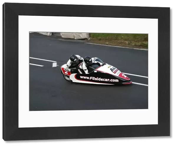 The first TT win for Nick Crowe; 2005 Sidecar A TT