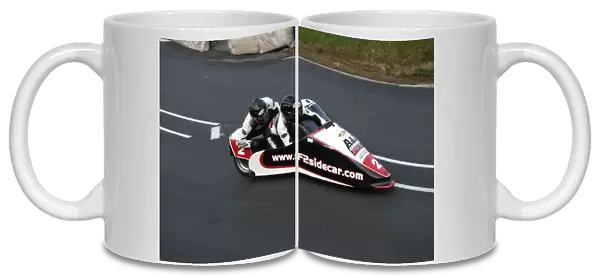 The first TT win for Nick Crowe; 2005 Sidecar A TT