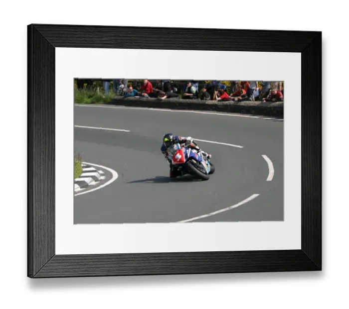Framed Print : Bruce Anstey; 2005 Superstock TT Framed Print : Bruce Anstey; 2005 Superstock TT