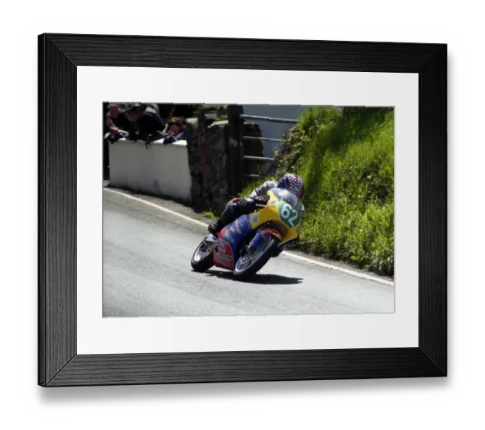 Framed Print : Chris Palmer at Barregarrow, 2003 Ultra Lightweight TT Framed Print : Chris Palmer at Barregarrow, 2003 Ultra Lightweight TT
