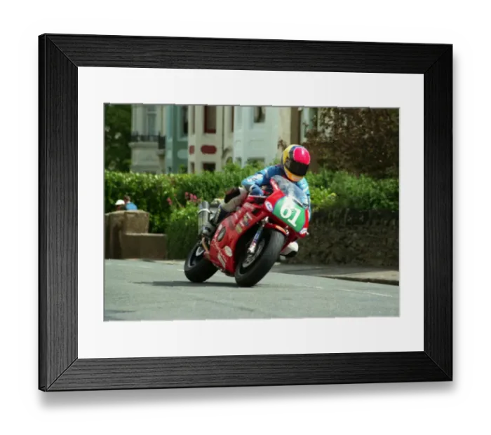 Framed Print : Paul Williams at White Gates, 1999 Lightweight 400 TT Framed Print : Paul Williams at White Gates, 1999 Lightweight 400 TT