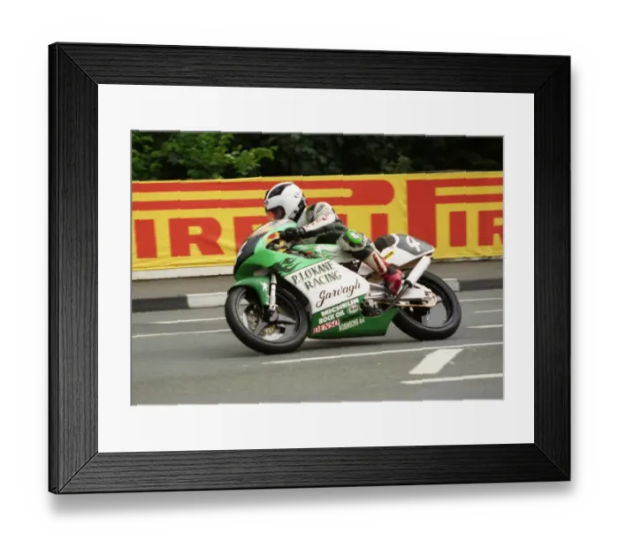 Framed Print : Robert Dunlop at Quarter Bridge; 1998 Ultra Lightweight TT Framed Print : Robert Dunlop at Quarter Bridge; 1998 Ultra Lightweight TT