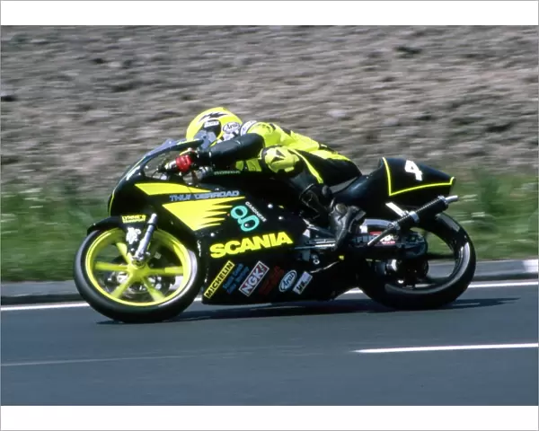 Ian Lougher at Creg ny Baa; 1997 Ultra Lightweight TT