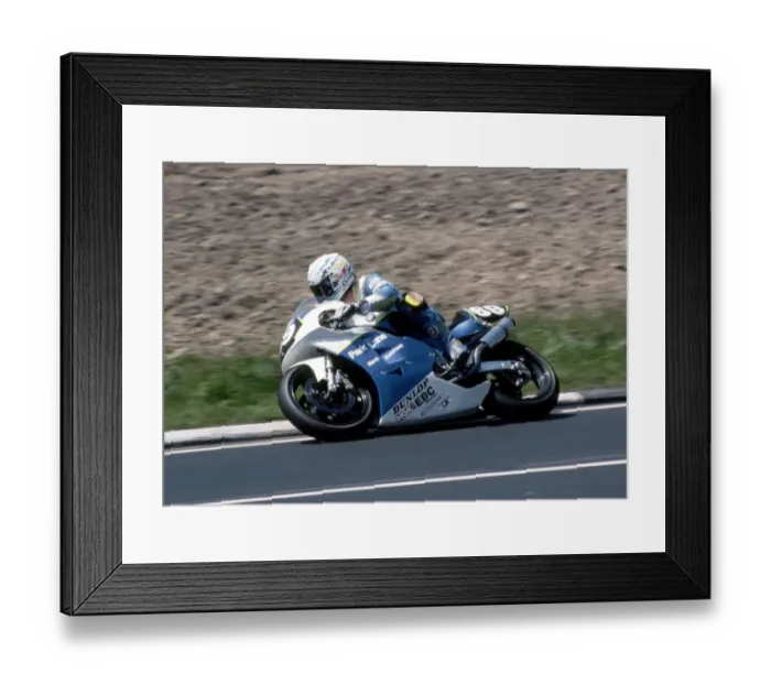 Framed Print : Dave Morris (Chrysalis BMW) at Creg ny Baa; 1997 Singles TT Framed Print : Dave Morris (Chrysalis BMW) at Creg ny Baa; 1997 Singles TT