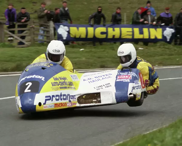 Rob Fisher at the Bungalow: 1995 Sidecar Race B