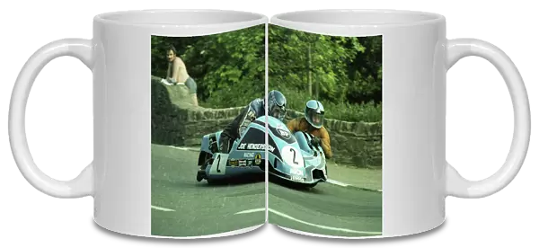 Trevor Ireson at Union Mills: 1982 Sidecar Race A