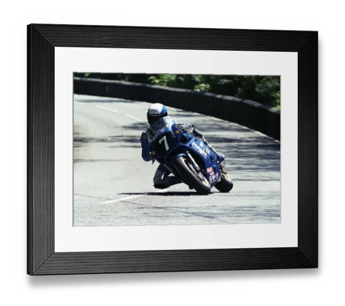 Framed Print : Dave Leach at Sarahs Cottage: 1989 Production 1300 TT Framed Print : Dave Leach at Sarahs Cottage: 1989 Production 1300 TT