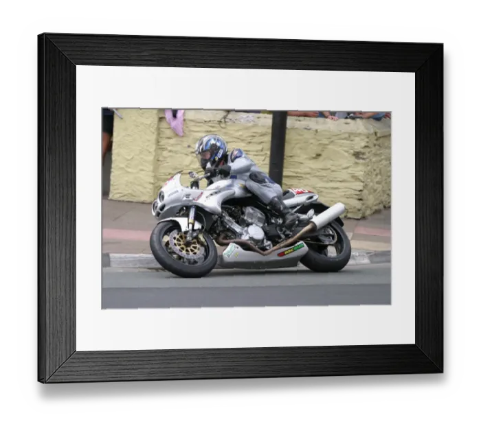 Framed Print : Fabrice Miguet at Parliament Square, 2004 Production 1000 TT Framed Print : Fabrice Miguet at Parliament Square, 2004 Production 1000 TT