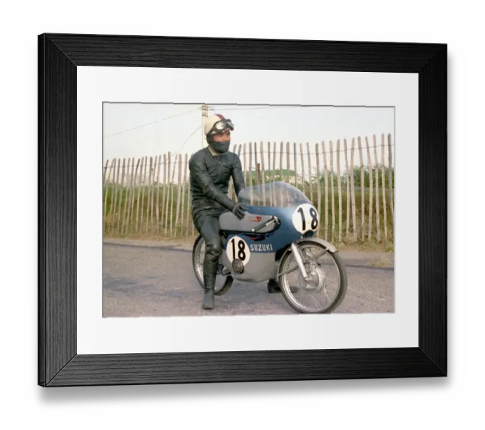 Framed Print : Mitsuo Itoh: 1964 50 TT